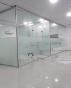 Glass Partition work