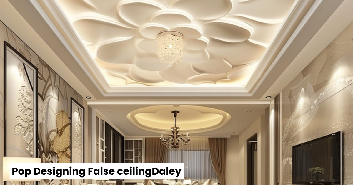 Pop Designing False Ceiling Daley