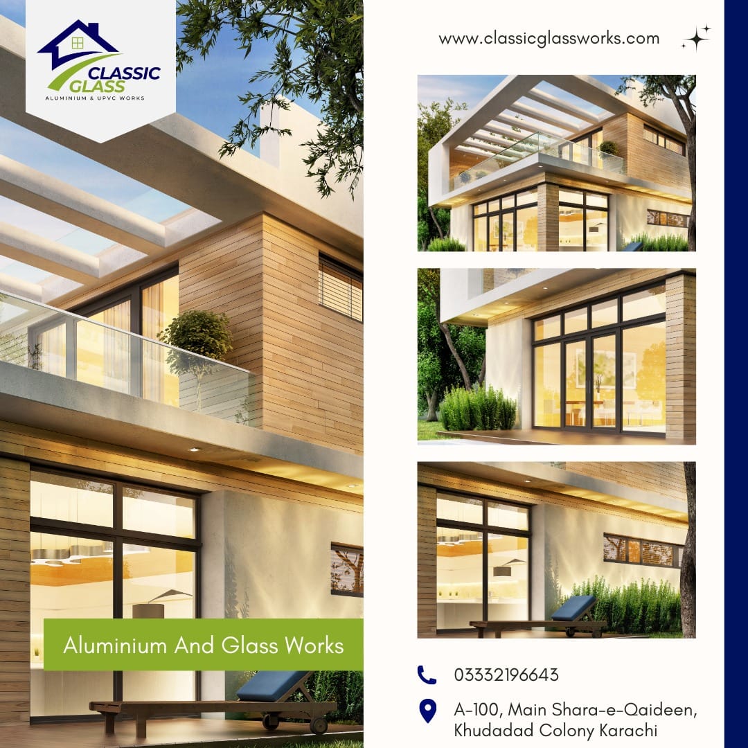 Best aluminium & glass work in Karachi