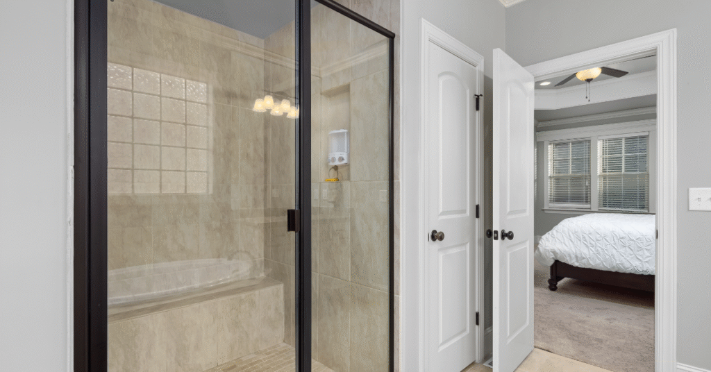 frameless shower cubicles