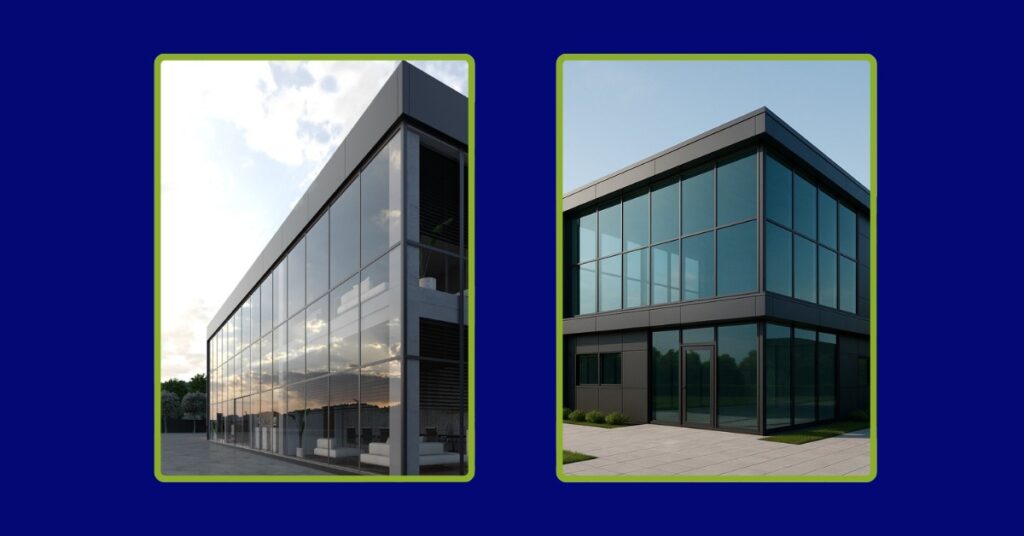 All-weather curtain wall systems