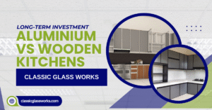 Aluminium kitchen vs wood kitchen