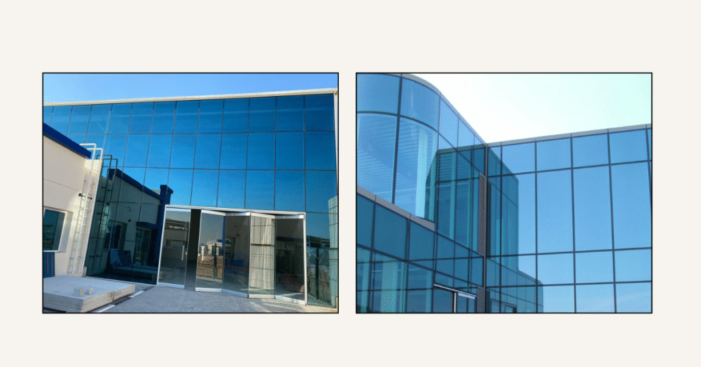Fire-rated curtain wall