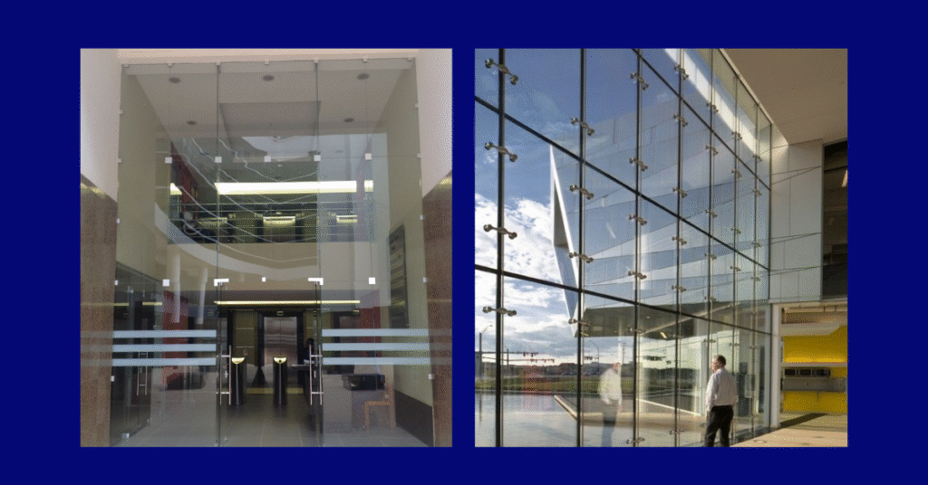 Spider Glass façade