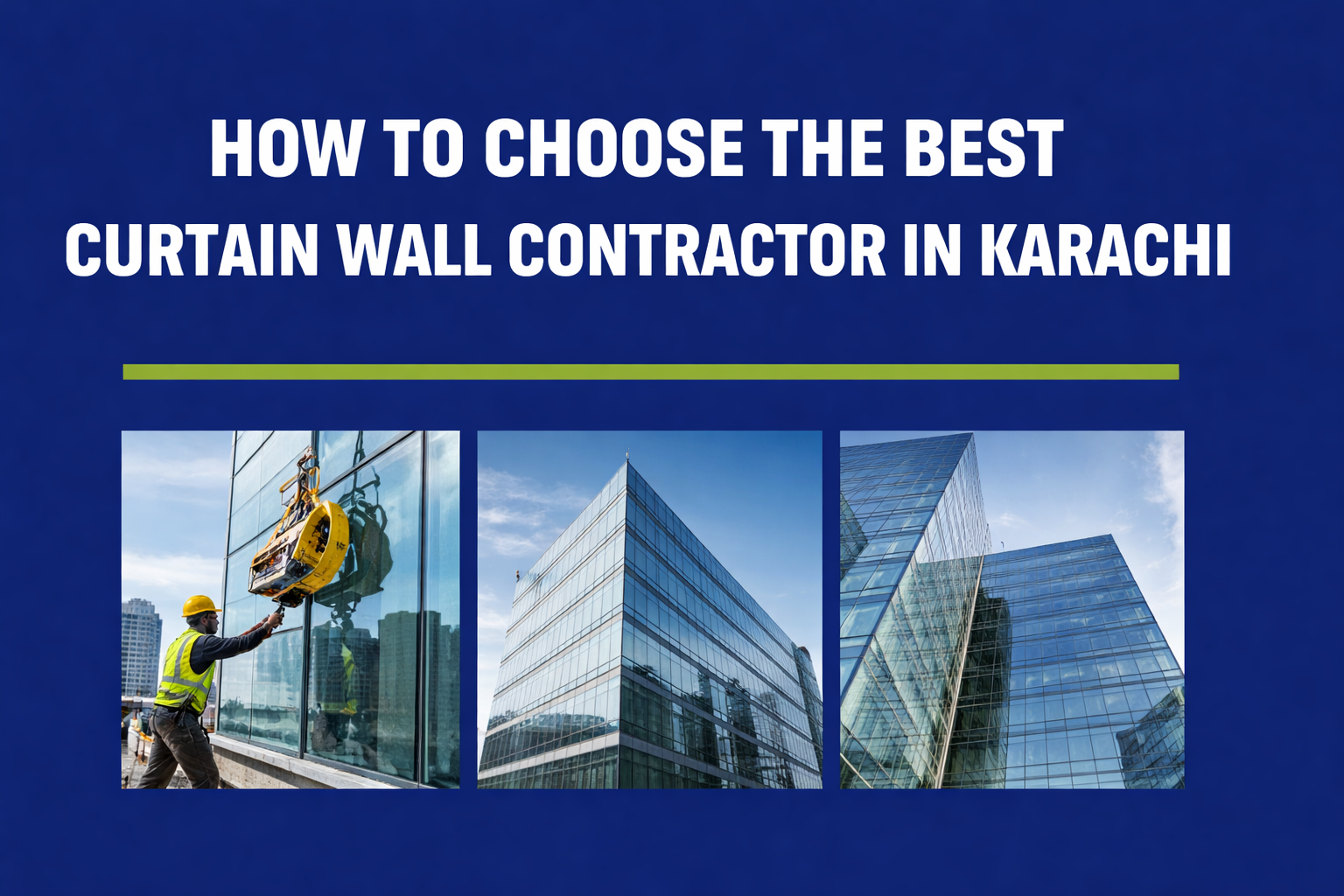 curtain wall contractor in Karachi