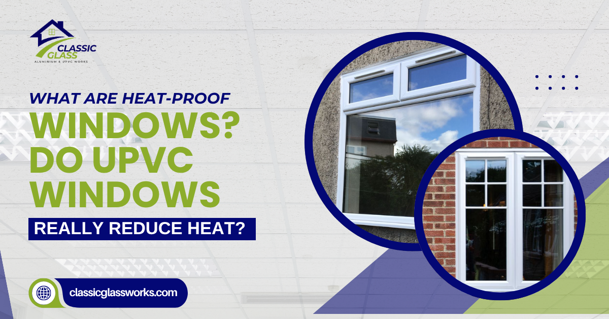 heat-proof uPVC windows
