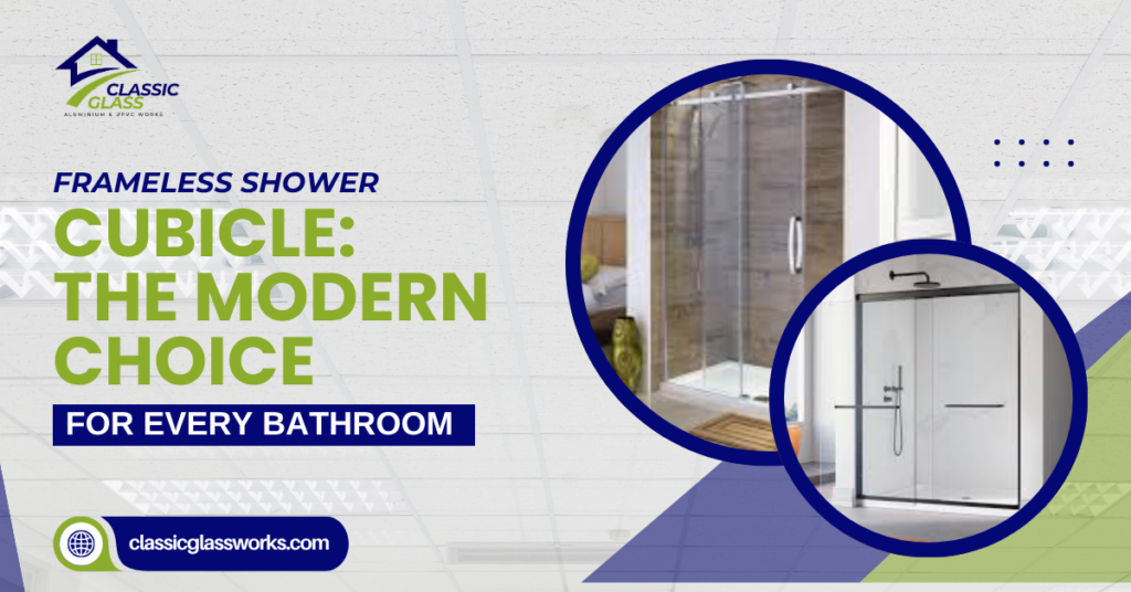 Frameless Shower Cubicle